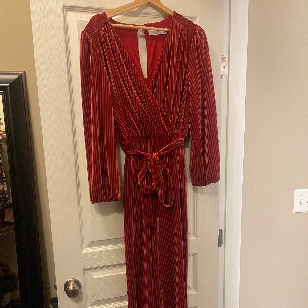 Anthropologie Ali & Jay Velvet Jumpsuit